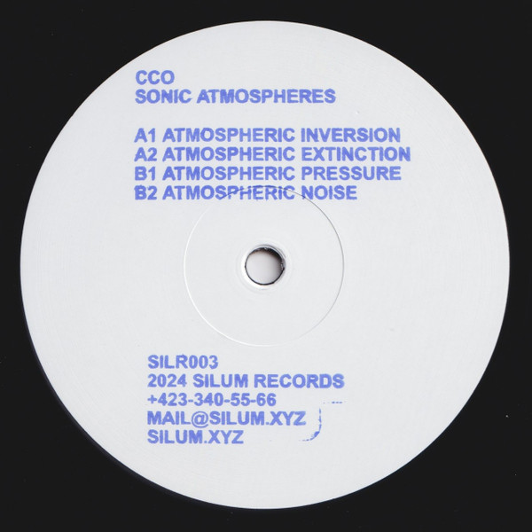 Contra Communem Opinionem - Sonic Atmospheres | Silum Records (SILR003) - 2