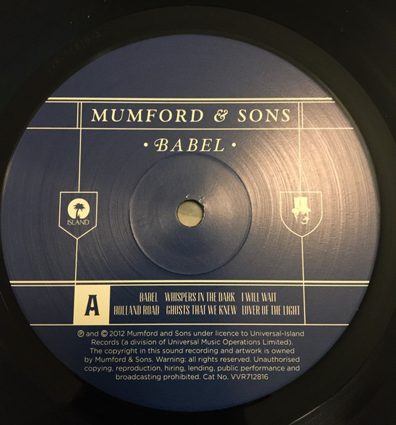 Mumford & Sons - Babel | Island Records (VVR712816) - 4