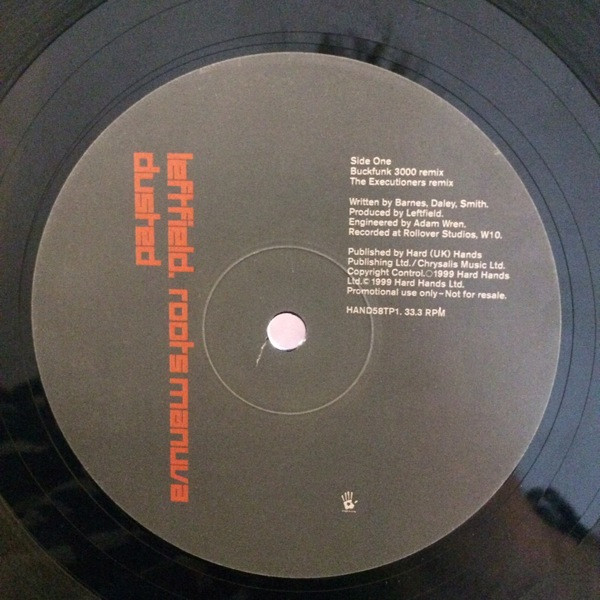 Leftfield .  Roots Manuva - Dusted | Hard Hands (HAND58TP) - main Leftfield .  Roots Manuva - Dusted | Hard Hands (HAND58TP) - main