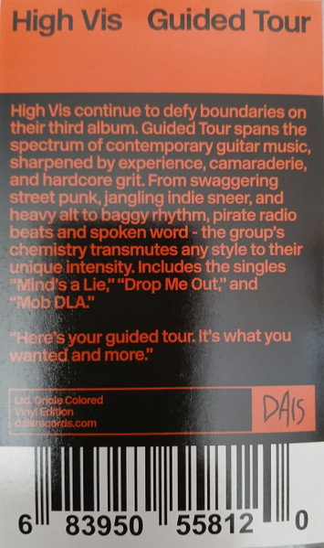 High Vis - Guided Tour | Dais Records (DAIS231) - 3