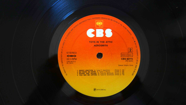 Aerosmith - Toys In The Attic | Columbia (CBS 80773) - 4 Aerosmith - Toys In The Attic | Columbia (CBS 80773) - 4