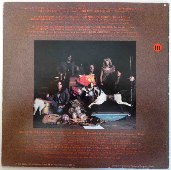 Aerosmith - Toys In The Attic | Columbia (CBS 80773) - 2 Aerosmith - Toys In The Attic | Columbia (CBS 80773) - 2