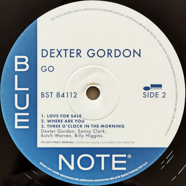 Dexter Gordon - Go! | Blue Note (BST-84112) - 2 Dexter Gordon - Go! | Blue Note (BST-84112) - 2