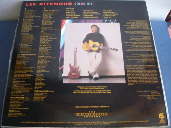 Lee Ritenour - Color Rit | GRP (GR-9594-1) - 2