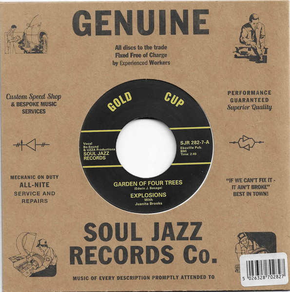 The Explosions With Juanita Brooks - Garden Of Four Trees | Soul Jazz Records (SJR 282-7) - main