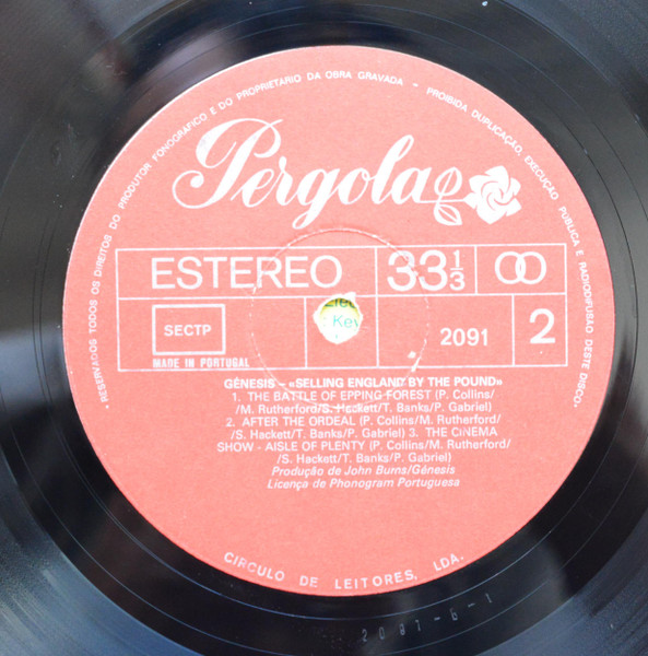 Genesis - Selling England By The Pound | Pergola (2091) - 4
