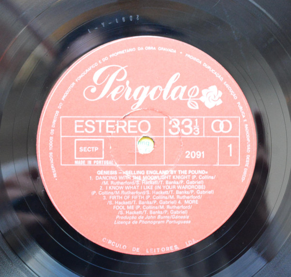Genesis - Selling England By The Pound | Pergola (2091) - 3
