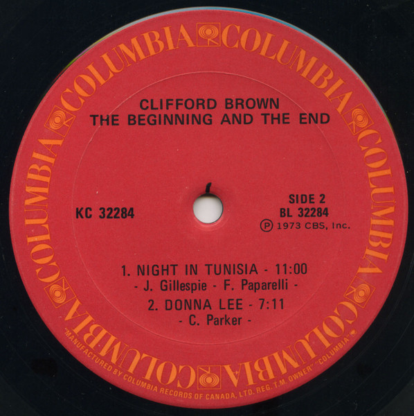 Clifford Brown - The Beginning And The End | Columbia (KC 32284) - 4