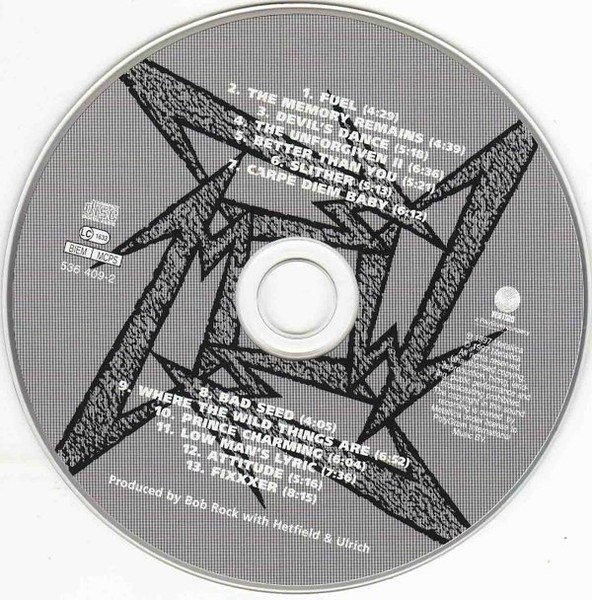 Metallica - Reload | Vertigo (536 409-2) - 4 Metallica - Reload | Vertigo (536 409-2) - 4