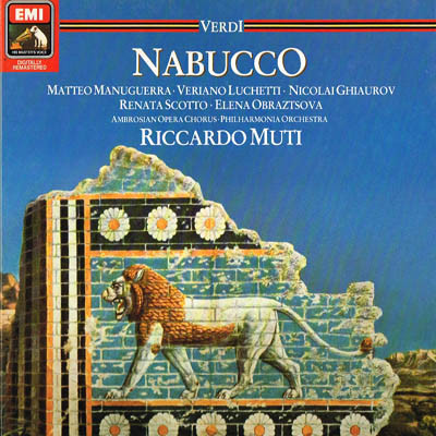 Giuseppe Verdi , Riccardo Muti - Nabucco | His Master's Voice (29 0783 1/ 84 1)