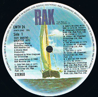 Suzi Quatro - Greatest Hits | RAK (EMTV 24) - 3