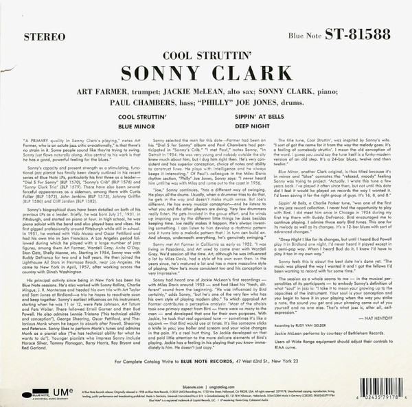 Sonny Clark - Cool Struttin' | Blue Note (3579178) - 2