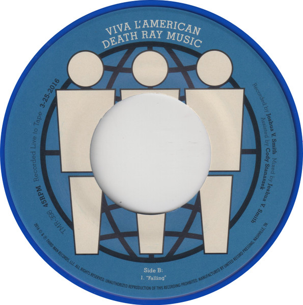 Viva L'American Death Ray Music - Live At Third Man | Third Man Records (TMR-398) - 3