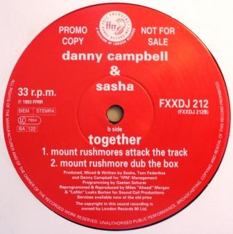 Danny Campbell & Sasha - Together | FFRR (FXXDJ 212) - 2