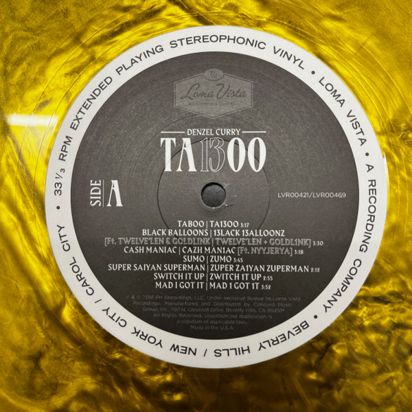 Denzel Curry - Ta13oo | Loma Vista (LVR00421/LVR00469) - 3 Denzel Curry - Ta13oo | Loma Vista (LVR00421/LVR00469) - 3