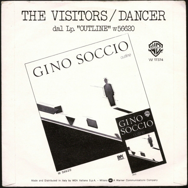 Gino Soccio - The Visitors / Dancer | Warner Bros. Records (W 17374) - 2 Gino Soccio - The Visitors / Dancer | Warner Bros. Records (W 17374) - 2
