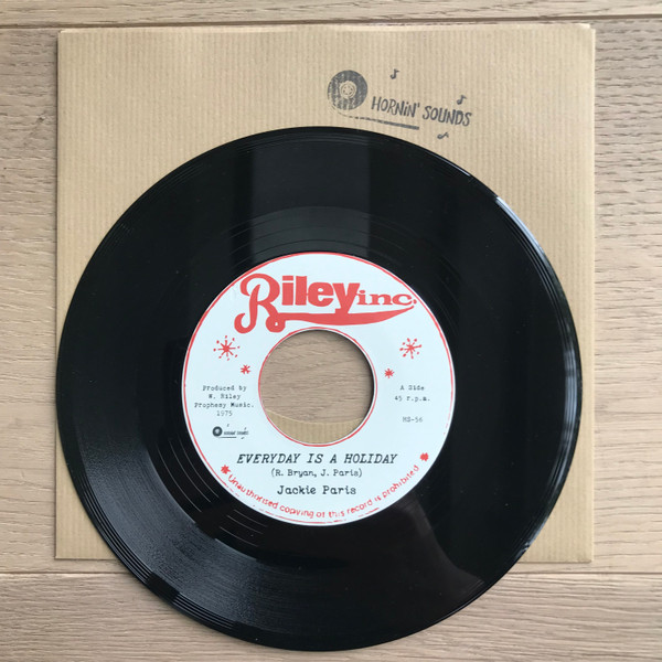 Jackie Paris - Everyday Is A Holiday | Riley Inc. (-)