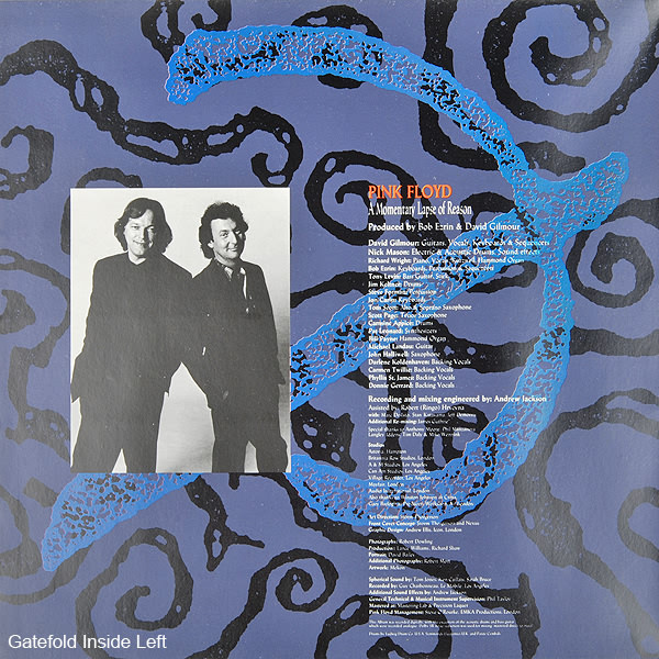 Pink Floyd - A Momentary Lapse Of Reason | EMI (7 48068 1) - 2