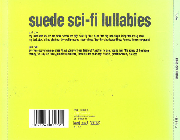 Suede - Sci-Fi Lullabies | Nude Records (NUD 488851 2) - 2