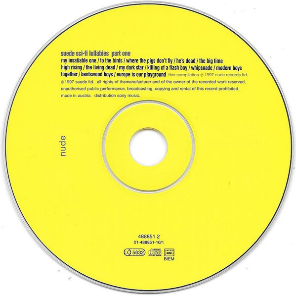 Suede - Sci-Fi Lullabies | Nude Records (NUD 488851 2) - 3