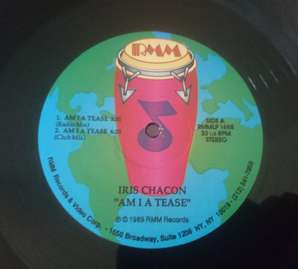 Iris Chacon - Am I A Tease | RMM Records (RMMLP 1688) - 2 Iris Chacon - Am I A Tease | RMM Records (RMMLP 1688) - 2