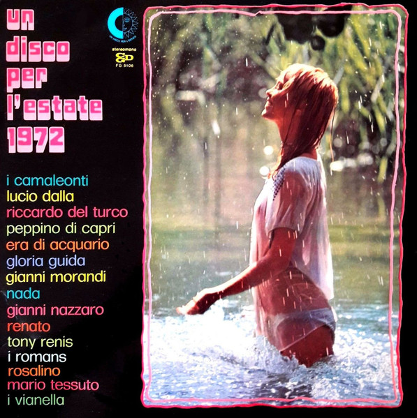 Various - Un Disco Per L'Estate 1972 | CGD (FG 5106) - main Various - Un Disco Per L'Estate 1972 | CGD (FG 5106) - main