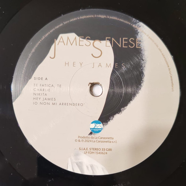 James Senese - Hey James (30th Anniversary Edition) | Edizioni Musicali La Canzonetta (FDM 1540624) - 3 James Senese - Hey James (30th Anniversary Edition) | Edizioni Musicali La Canzonetta (FDM 1540624) - 3