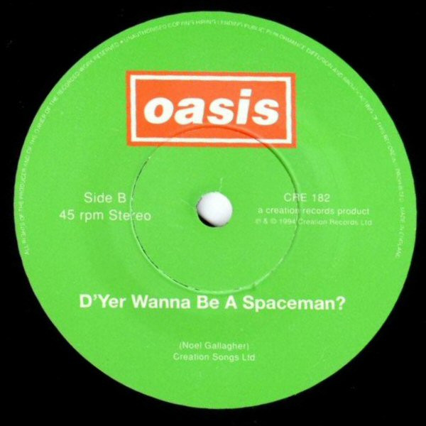 Oasis - Shakermaker | Creation Records (CRE 182) - 4