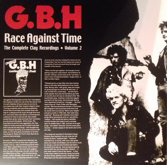 G.B.H. - Race Against Time: The Complete Clay Recordings Volume 2 | Let Them Eat Vinyl (LETV473LP) - 3 G.B.H. - Race Against Time: The Complete Clay Recordings Volume 2 | Let Them Eat Vinyl (LETV473LP) - 3