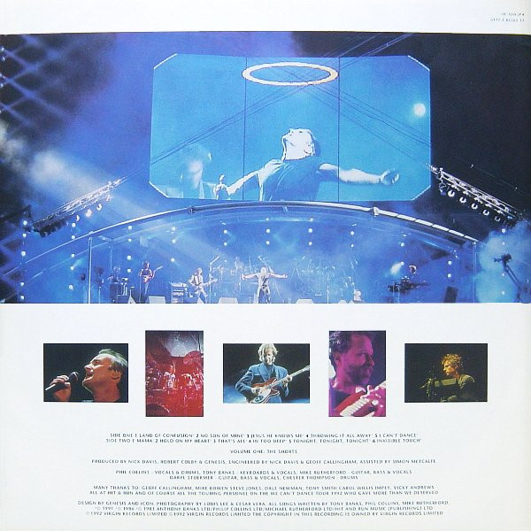 Genesis - Live / The Way We Walk (Volume One: The Shorts) | Virgin (GEN LP 4) - 3 Genesis - Live / The Way We Walk (Volume One: The Shorts) | Virgin (GEN LP 4) - 3
