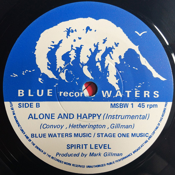 Spirit Level - Alone And Happy | Blue Waters Records (MSBW 1) - 4 Spirit Level - Alone And Happy | Blue Waters Records (MSBW 1) - 4
