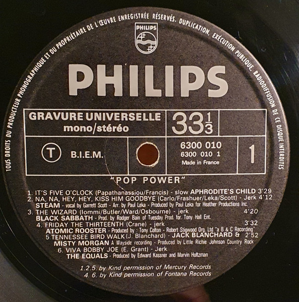 Various - Pop Power | Philips (6300 010) - 3