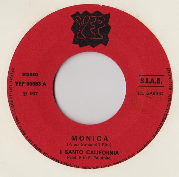 I Santo California - Monica | Yep Record (YEP 00683) - 3