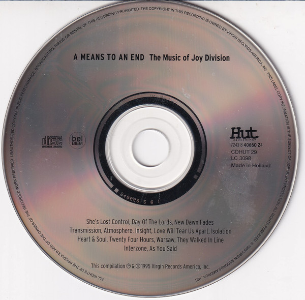 Various - A Means To An End (The Music Of Joy Division) | Hut Recordings (CDHUT 29) - 3