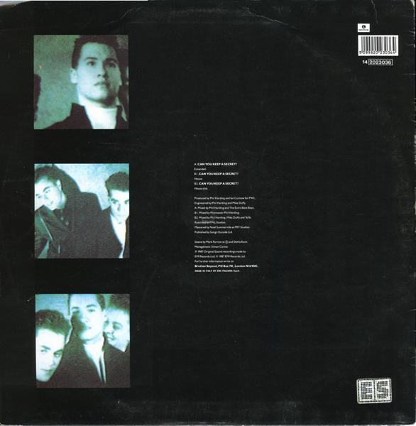 Brother Beyond - Can You Keep A Secret? | Parlophone (14 2023036) - 2 Brother Beyond - Can You Keep A Secret? | Parlophone (14 2023036) - 2