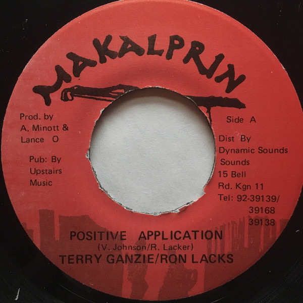 Terry Ganzie Feat. Ron Lacks - Positive Application | Makalprin (none) - main