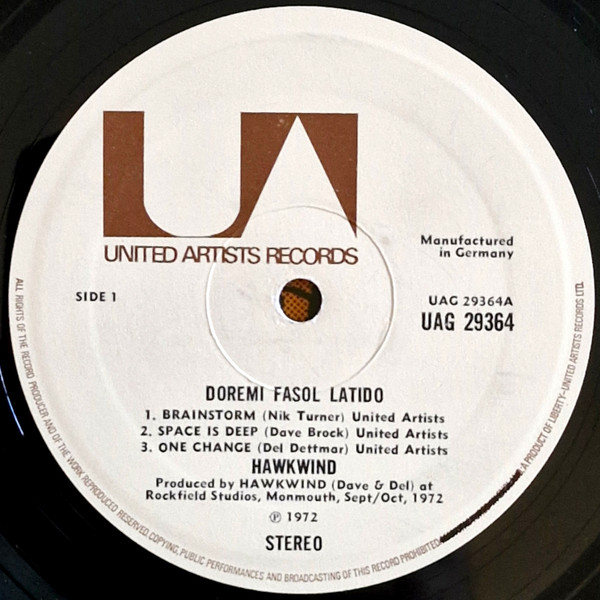 Hawkwind - Doremi Fasol Latido | United Artists Records (UAG 29364) - 3 Hawkwind - Doremi Fasol Latido | United Artists Records (UAG 29364) - 3