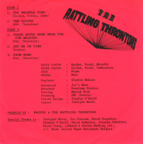 The Rattling Throntons - The Rattling Throntons | Beat Street Records (BEAT 1) - 2