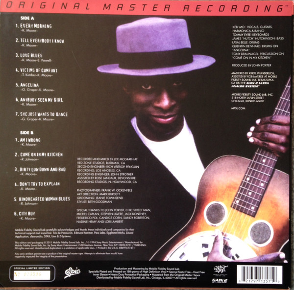Keb' Mo' - Keb' Mo' | Mobile Fidelity Sound Lab (MFSL 1-357)