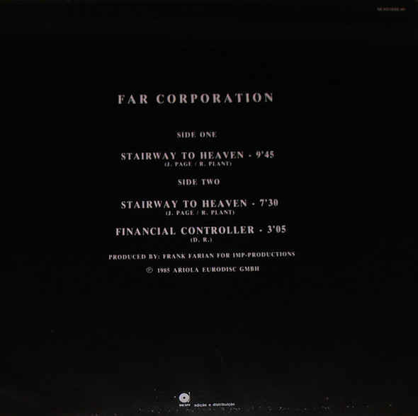 Far Corporation - Stairway To Heaven | Ariola (02.601828.30)