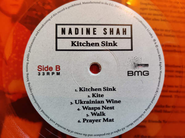 Nadine Shah - Kitchen Sink | Infectious Music (INFECT574CLP) - 4 Nadine Shah - Kitchen Sink | Infectious Music (INFECT574CLP) - 4