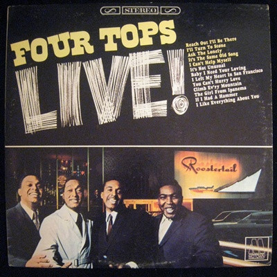 Four Tops - Four Tops Live | Motown (MS-654) - main Four Tops - Four Tops Live | Motown (MS-654) - main