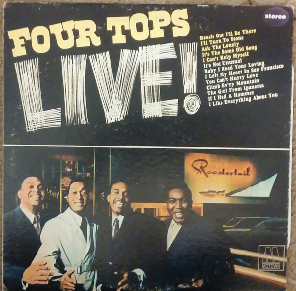 Four Tops - Four Tops Live | Motown (MS-654) - 3 Four Tops - Four Tops Live | Motown (MS-654) - 3