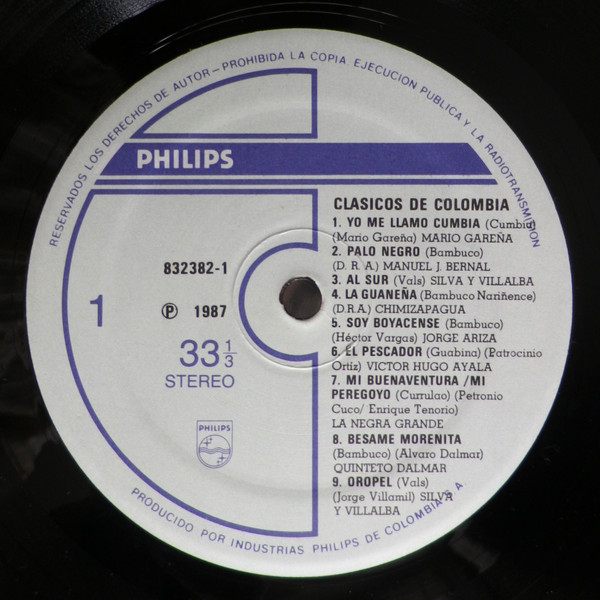 Various - Clásicos De Colombia | Philips (832382-1) - 4 Various - Clásicos De Colombia | Philips (832382-1) - 4