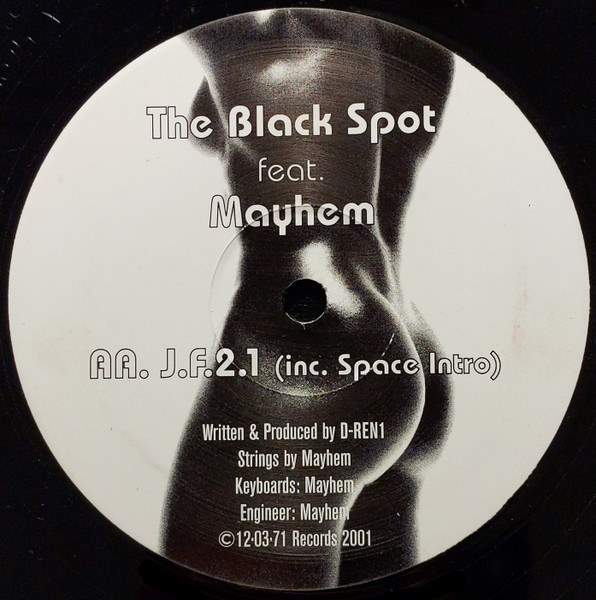 The Black Spot Feat. DJ Mayhem & Eva Troy - Dance & Freak | 12·03·71 Records (DREN1) - main