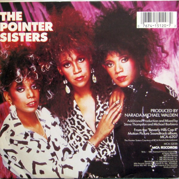 Pointer Sisters - Be There (7") [Vinyl] | MCA Records (MCA-53120) - 2