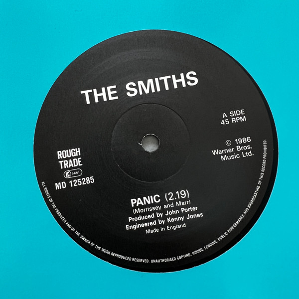 The Smiths - Panic | Megadisc (MD 125285) - 3 The Smiths - Panic | Megadisc (MD 125285) - 3