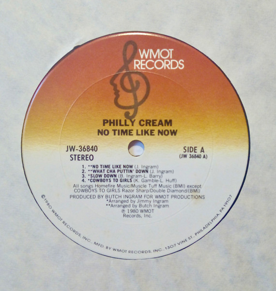 Philly Cream - No Time Like Now | WMOT Records (JW36840) - 3 Philly Cream - No Time Like Now | WMOT Records (JW36840) - 3