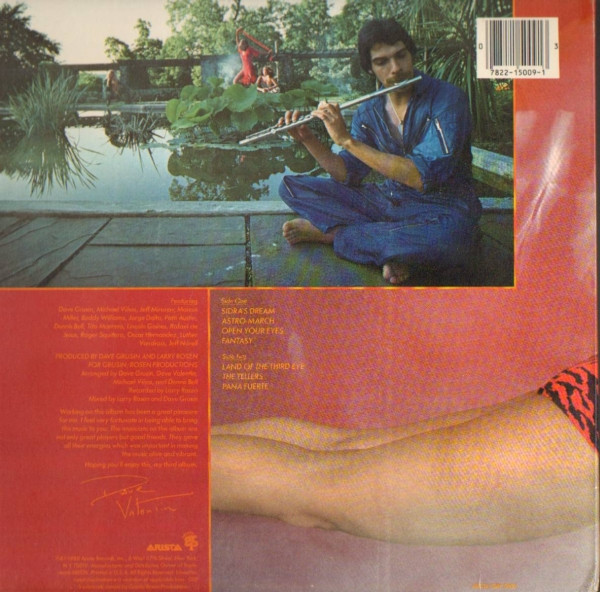 Dave Valentin - Land Of The Third Eye | ARISTA GRP (GRP 5009) - 2 Dave Valentin - Land Of The Third Eye | ARISTA GRP (GRP 5009) - 2