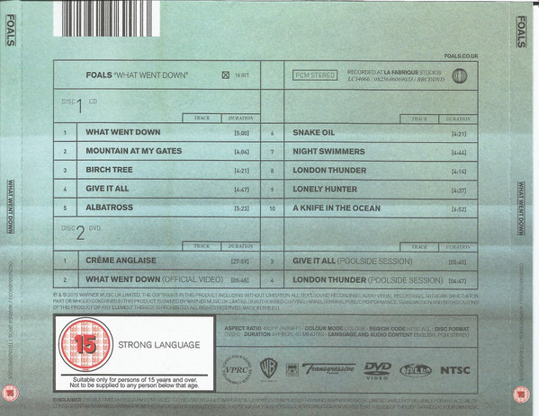 Foals - What Went Down | Transgressive Records (0825646069033) - 2 Foals - What Went Down | Transgressive Records (0825646069033) - 2